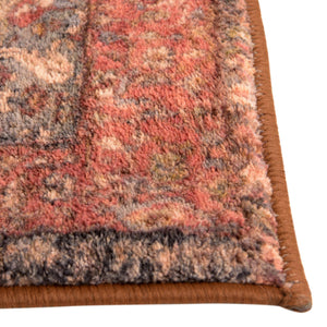 Muted Rust 3' 3 x 5' 3 Medina Washable Rectangle Rug