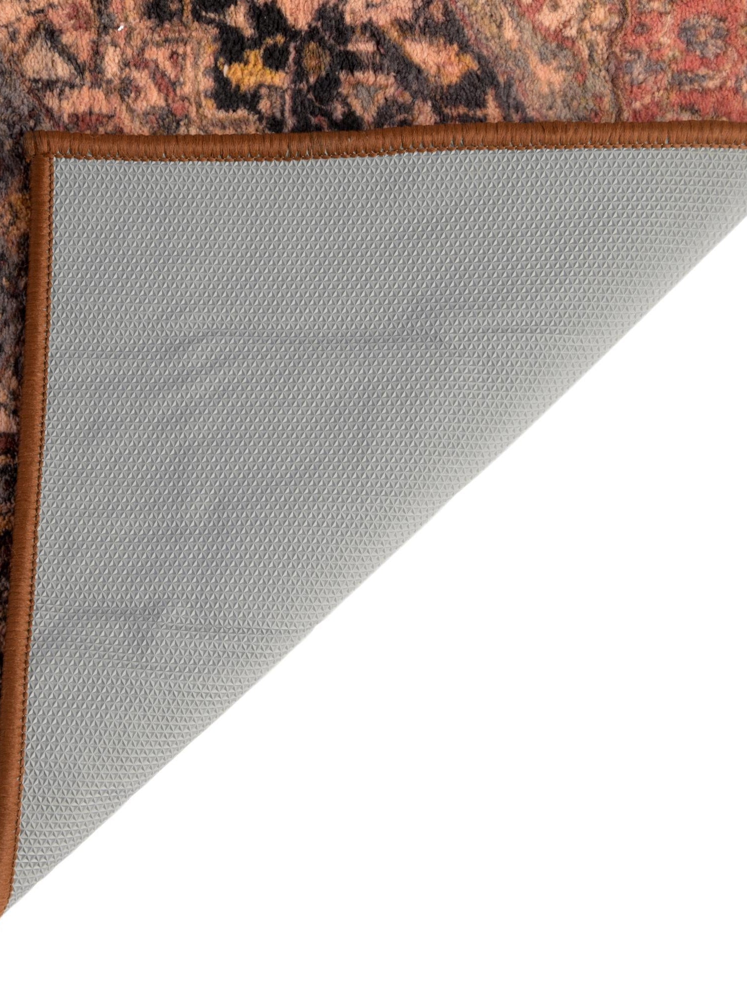 Washable Muted Rust 2' 2 x 3' Medina Rectangle Area Rug Easy to Clean Stain Resistant & Durable Polyester Classic Carpet for Home Decor & Design for Sale at Rug Engine