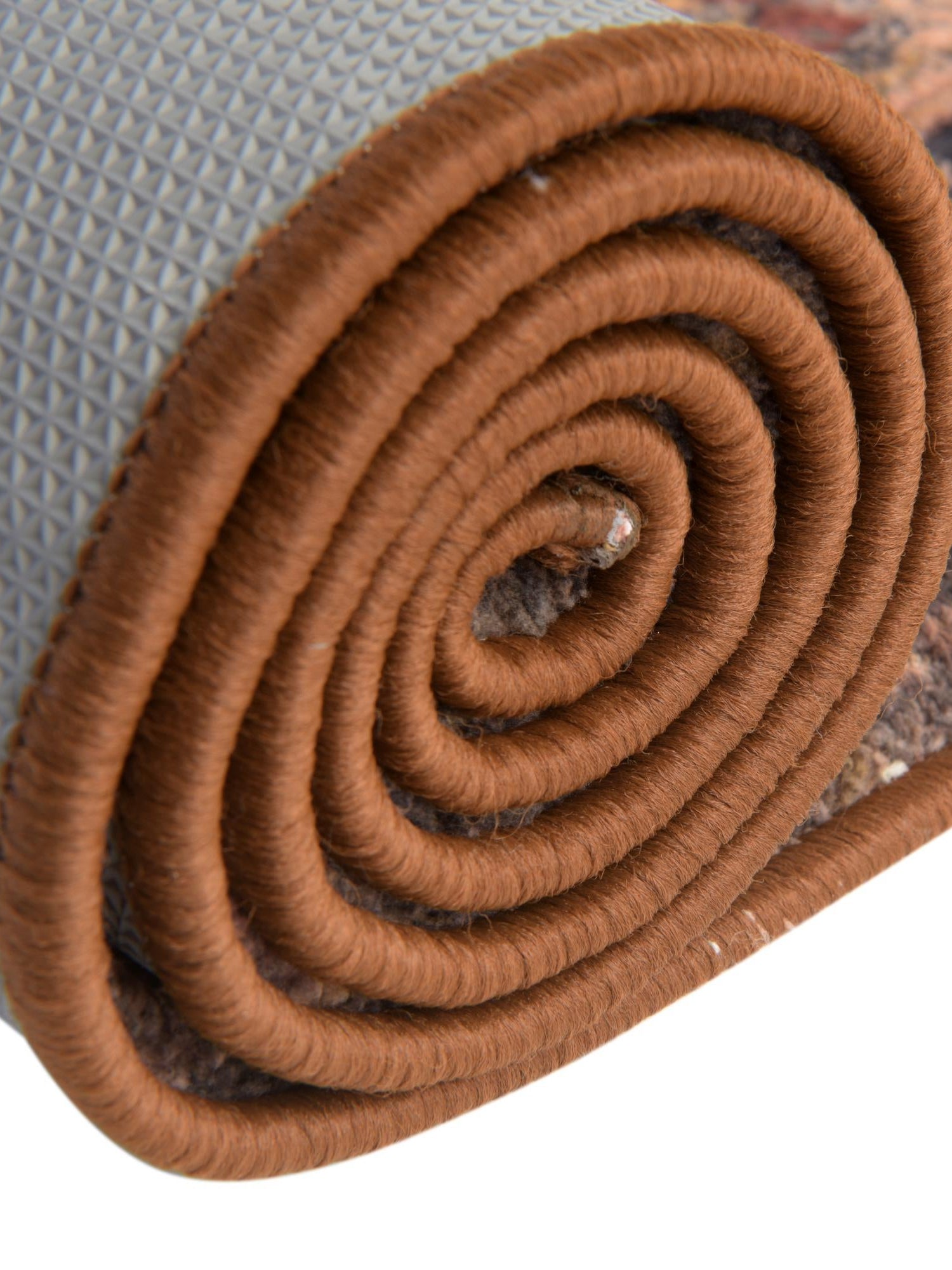 Washable Muted Rust 7' 10 x 10' 4 Medina Rectangle Area Rug Easy to Clean Stain Resistant & Durable Polyester Classic Carpet for Home Decor & Design for Sale at Rug Engine
