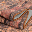 Muted Rust 3' 3 x 5' 3 Medina Washable Rectangle Rug