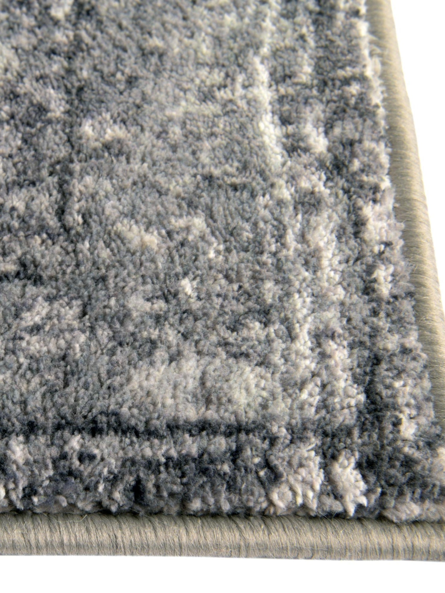 Washable Steel Gray 7' 10 x 7' 10 Medina Square Area Rug Easy to Clean Stain Resistant & Durable Polyester Classic Carpet for Home Decor & Design for Sale at Rug Engine