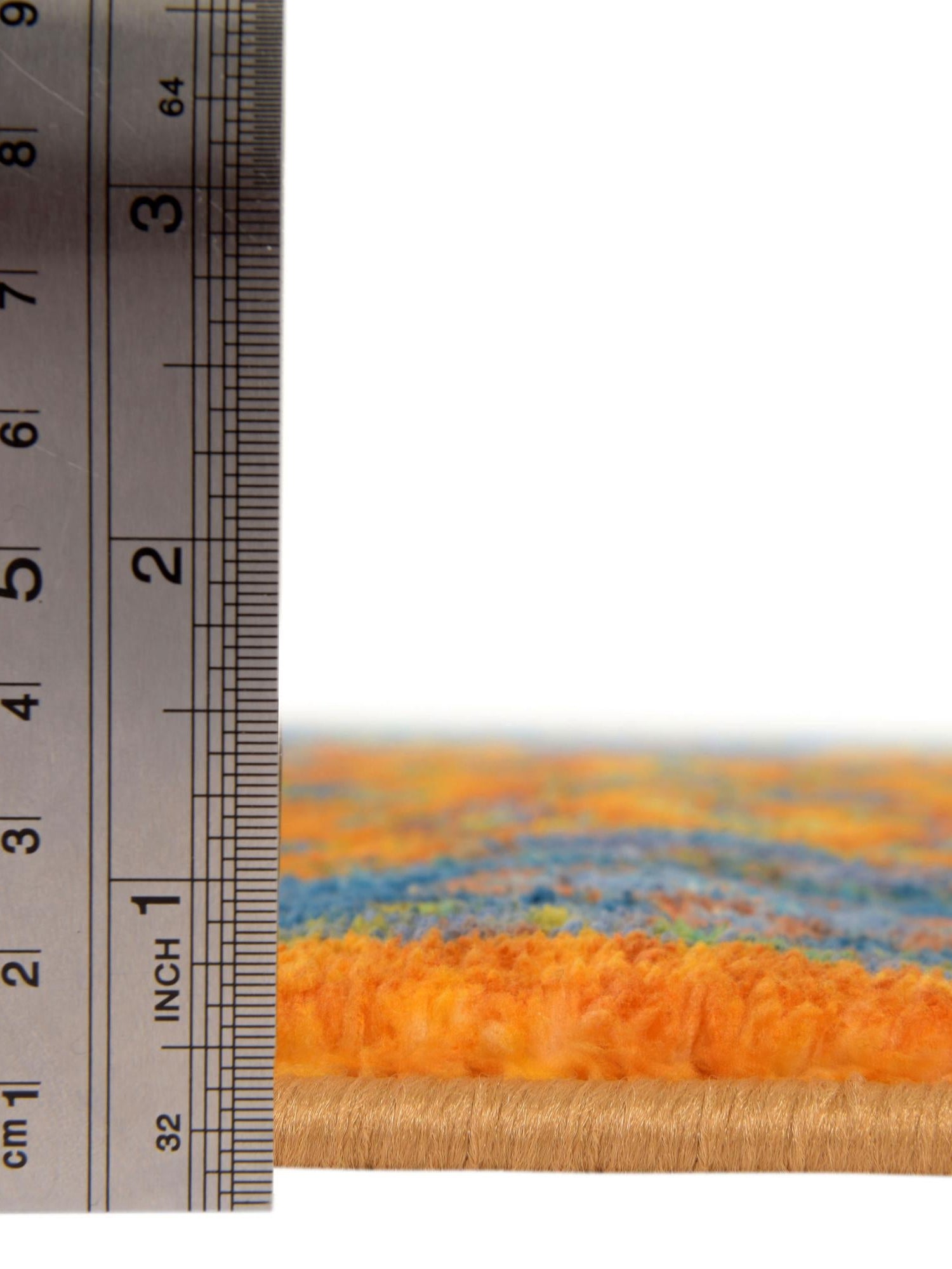 Washable Sunshine Yellow 2' 2 x 6' Medina Runner Area Rug Easy to Clean Stain Resistant & Durable Polyester Classic Carpet for Home Decor & Design for Sale at Rug Engine