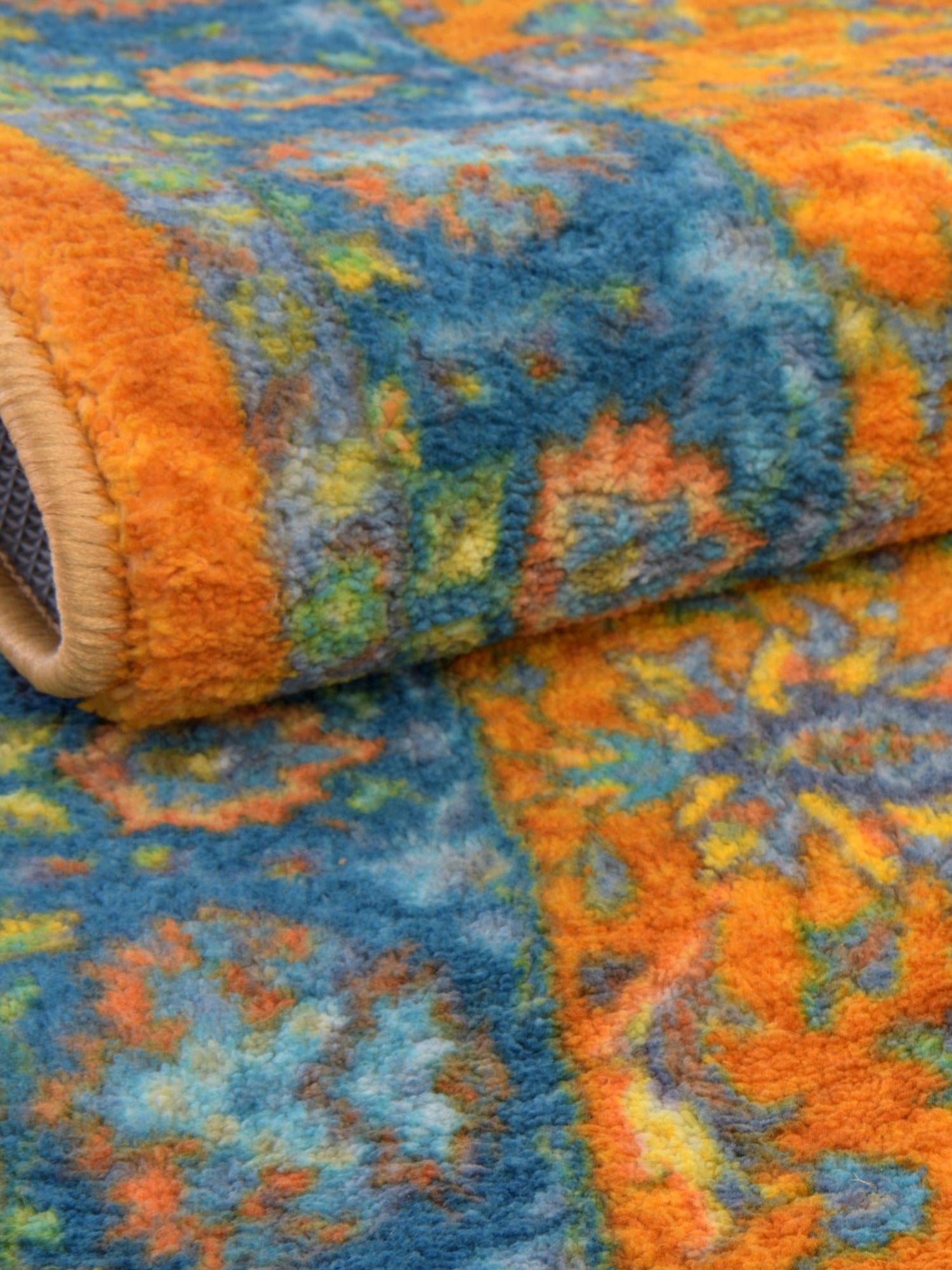 Washable Sunshine Yellow 2' 2 x 10' Medina Runner Area Rug Easy to Clean Stain Resistant & Durable Polyester Classic Carpet for Home Decor & Design for Sale at Rug Engine