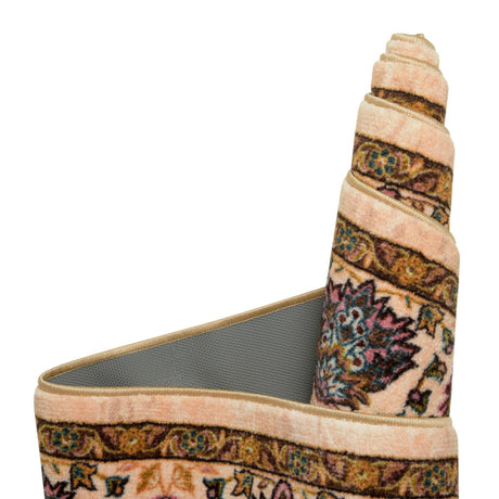 Washable Ivory 3' 3 x 5' 3 Medina Rectangle Area Rug Easy to Clean Stain Resistant & Durable Polyester Classic Carpet for Home Decor & Design for Sale at Rug Engine