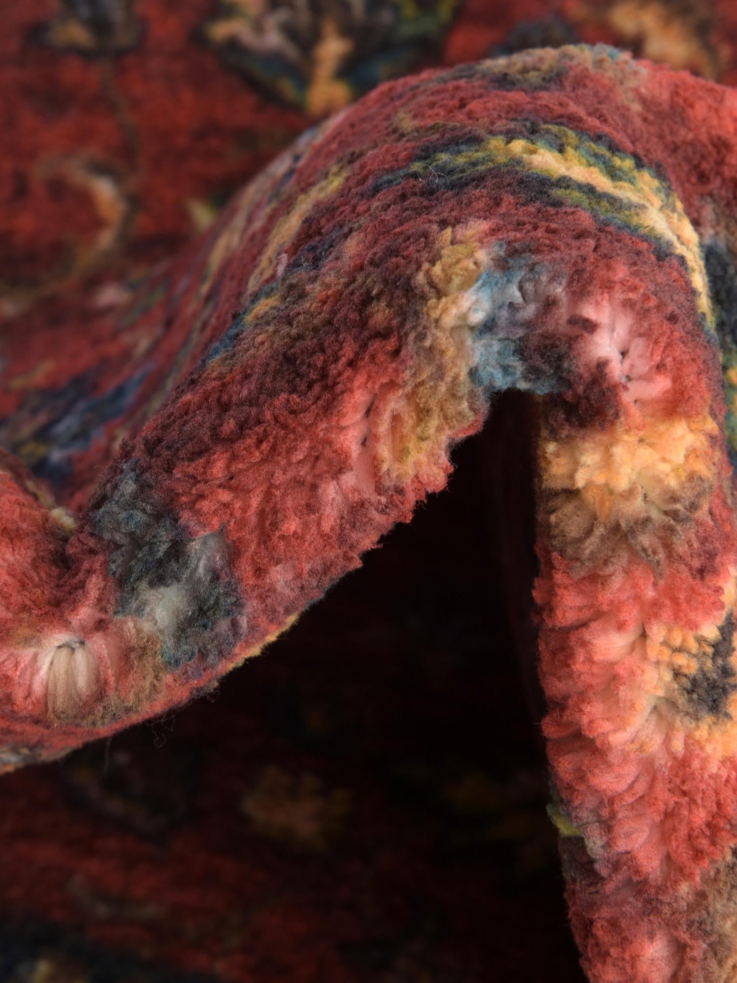 Washable Classic Red 2' 2 x 7' 10 Medina Runner Area Rug Easy to Clean Stain Resistant & Durable Polyester Classic Carpet for Home Decor & Design for Sale at Rug Engine