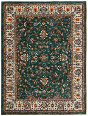 Emerald Green 8' x 10' 4 Medina Washable Rectangle Rug