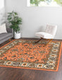 Salmon 8' x 8' Medina Washable Square Rug