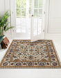 Cloud Gray 3' 3 x 3' 3 Medina Washable Square Rug