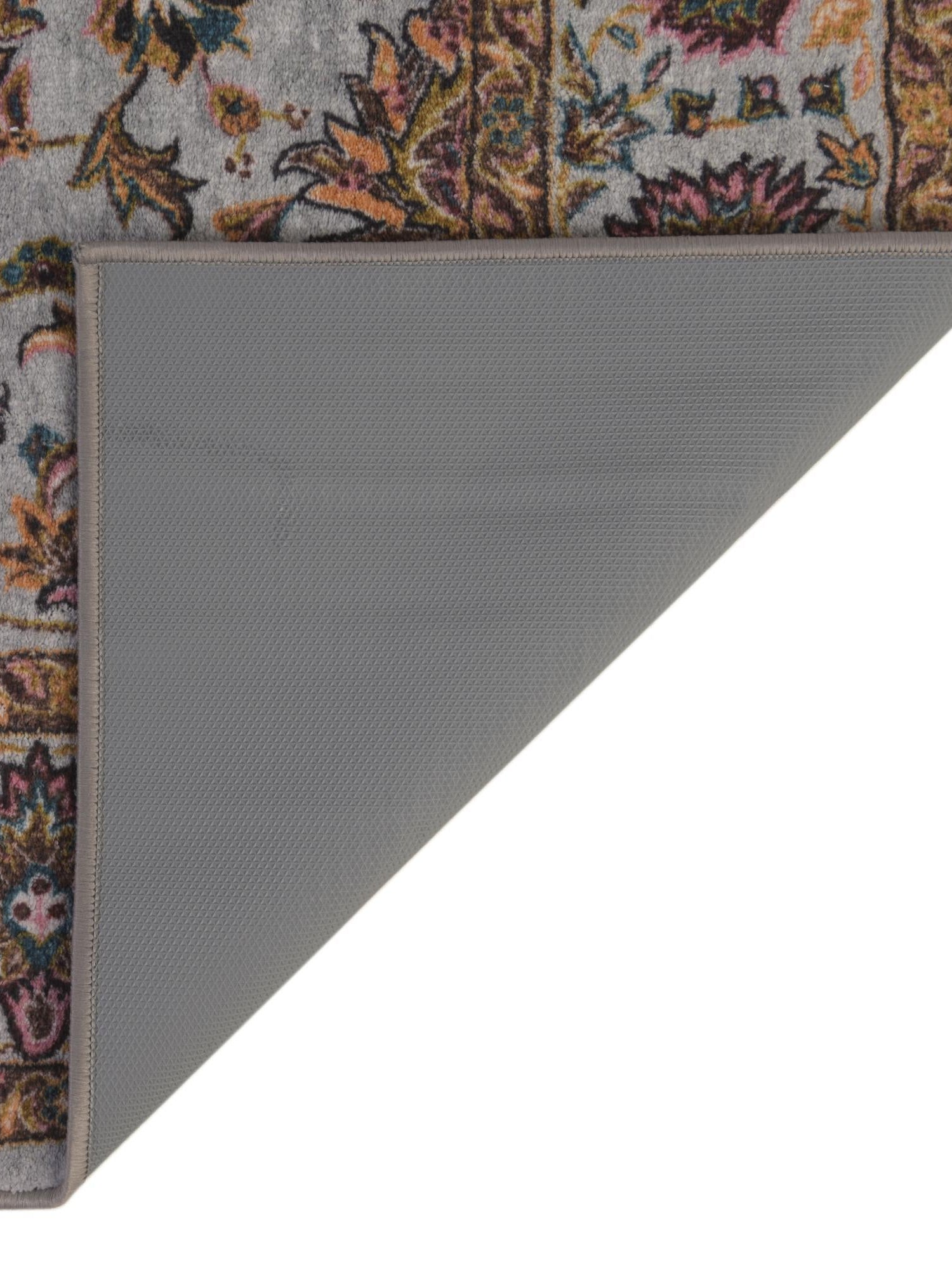 Washable Cloud Gray 5' 3 x 5' 3 Medina Square Area Rug Easy to Clean Stain Resistant & Durable Polyester Classic Carpet for Home Decor & Design for Sale at Rug Engine
