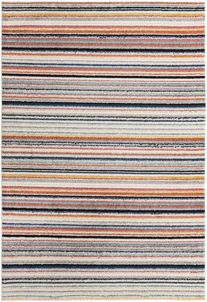 Ivory 6' x 9' Tagine Rectangle Area Rug Durable 100% Polyester Modern Unique Easy Clean Carpet for Indoor Home Decor for Sale at Rug Engine