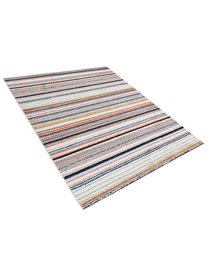 Ivory 5' 3 x 8' Tagine Rectangle Area Rug Durable 100% Polyester Modern Unique Easy Clean Carpet for Indoor Home Decor for Sale at Rug Engine