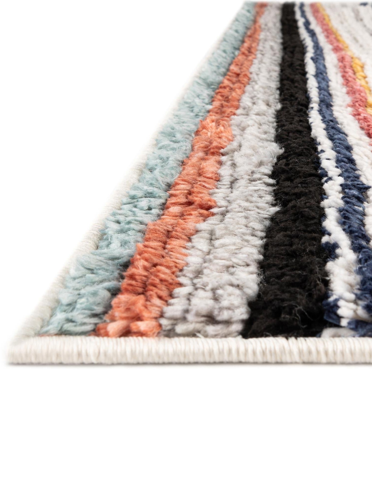 Ivory 2' x 3' Tagine Rectangle Area Rug Durable 100% Polyester Modern Unique Easy Clean Carpet for Indoor Home Decor for Sale at Rug Engine