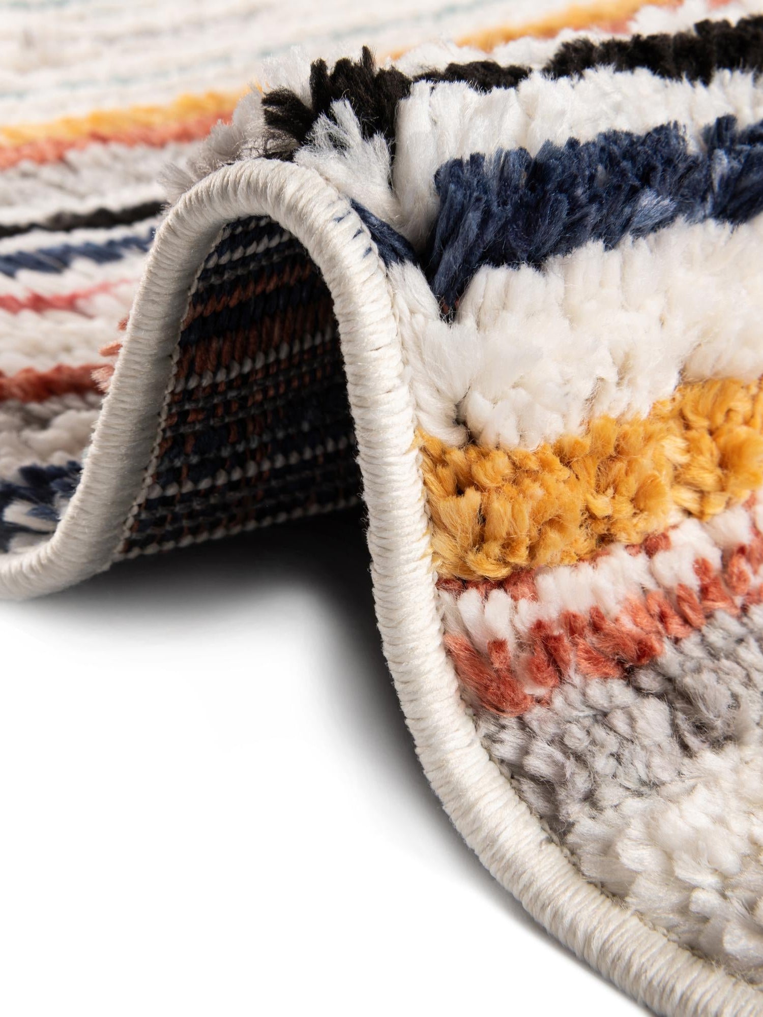Ivory 7' 10 x 10' Tagine Rectangle Area Rug Durable 100% Polyester Modern Unique Easy Clean Carpet for Indoor Home Decor for Sale at Rug Engine