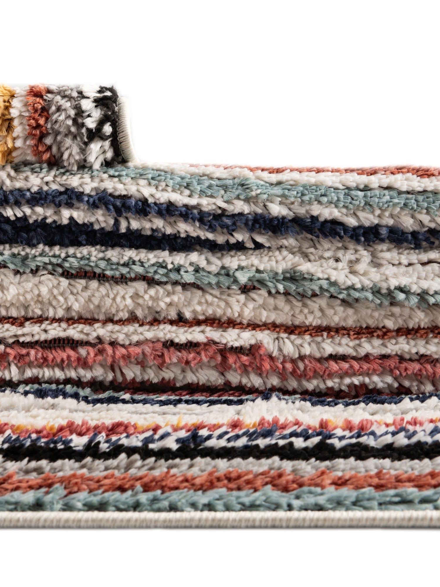 Ivory 9' x 12' Tagine Rectangle Area Rug Durable 100% Polyester Modern Unique Easy Clean Carpet for Indoor Home Decor for Sale at Rug Engine