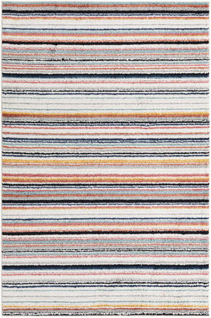 Ivory 5' 3 x 8' Tagine Rectangle Area Rug Durable 100% Polyester Modern Unique Easy Clean Carpet for Indoor Home Decor for Sale at Rug Engine
