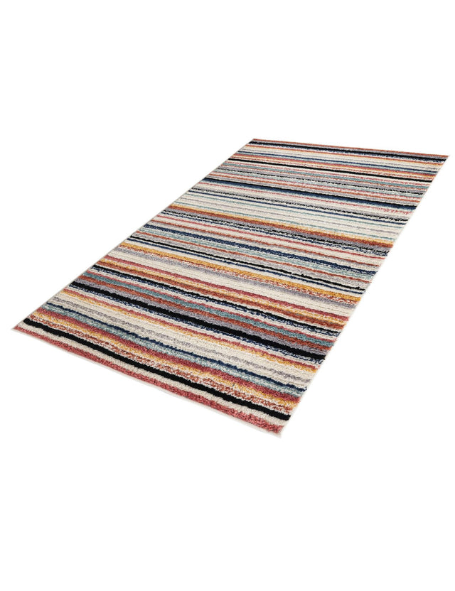 Ivory 4' x 6' Tagine Rectangle Area Rug Durable 100% Polyester Modern Unique Easy Clean Carpet for Indoor Home Decor for Sale at Rug Engine
