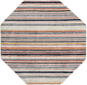 Ivory 7' 10 x 7' 10 Tagine Octagon Area Rug Durable 100% Polyester Modern Unique Easy Clean Carpet for Indoor Home Decor for Sale at Rug Engine