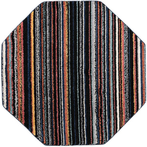 Multicolor 5' 3 x 5' 3 Tagine Octagon Area Rug Durable 100% Polyester Modern Unique Easy Clean Carpet for Indoor Home Decor for Sale at Rug Engine