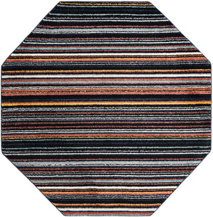 Multicolor 7' 10 x 7' 10 Tagine Octagon Area Rug Durable 100% Polyester Modern Unique Easy Clean Carpet for Indoor Home Decor for Sale at Rug Engine