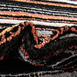 Multicolor 2' 7 x 12' Tagine Runner Area Rug Durable 100% Polyester Modern Unique Easy Clean Carpet for Indoor Home Decor for Sale at Rug Engine