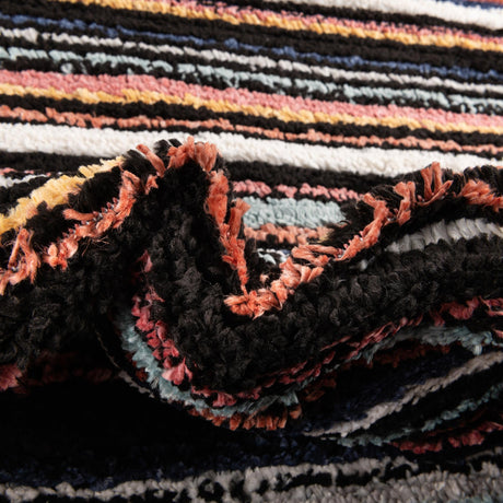 Multicolor 2' 7 x 12' Tagine Runner Area Rug Durable 100% Polyester Modern Unique Easy Clean Carpet for Indoor Home Decor for Sale at Rug Engine