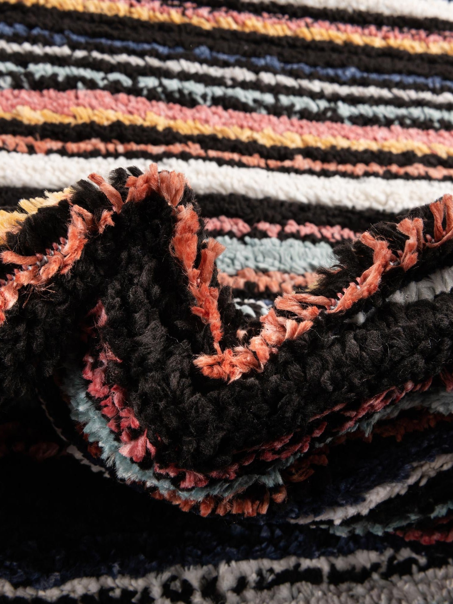 Multicolor 2' x 7' 10 Tagine Runner Area Rug Durable 100% Polyester Modern Unique Easy Clean Carpet for Indoor Home Decor for Sale at Rug Engine