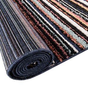 Multicolor 2' x 7' 10 Tagine Runner Area Rug Durable 100% Polyester Modern Unique Easy Clean Carpet for Indoor Home Decor for Sale at Rug Engine