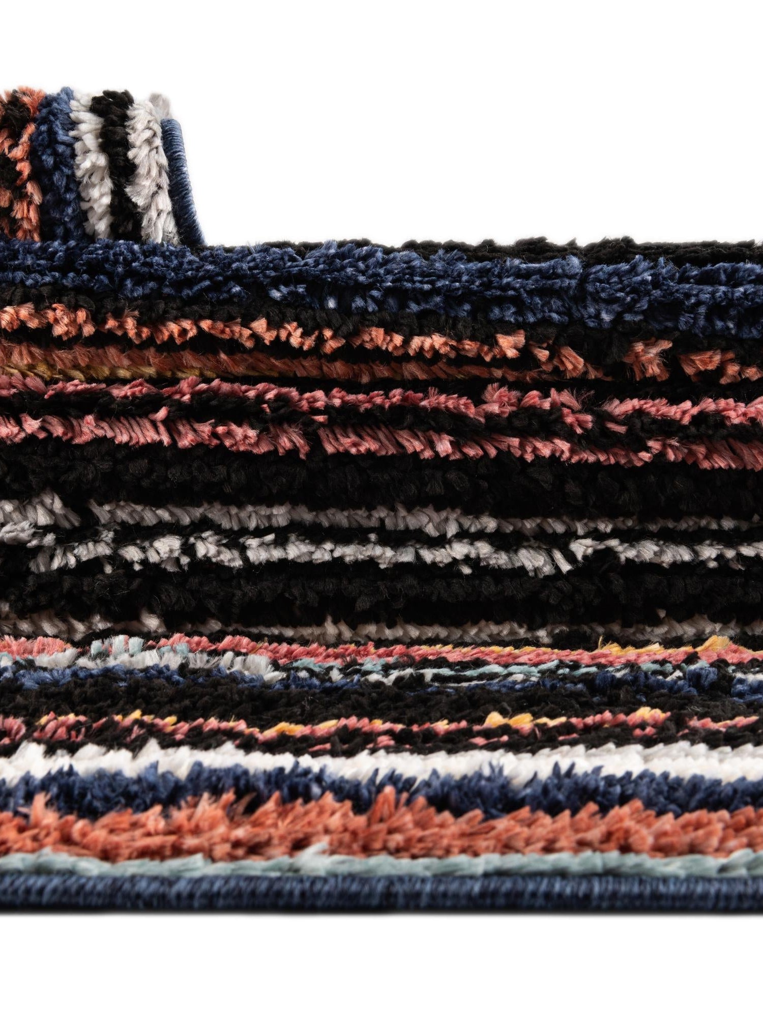 Multicolor 2' 7 x 12' Tagine Runner Area Rug Durable 100% Polyester Modern Unique Easy Clean Carpet for Indoor Home Decor for Sale at Rug Engine