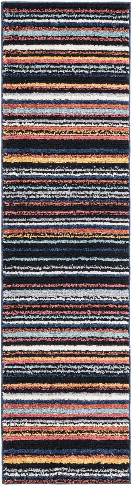 Multicolor 2' x 7' 10 Tagine Runner Area Rug Durable 100% Polyester Modern Unique Easy Clean Carpet for Indoor Home Decor for Sale at Rug Engine