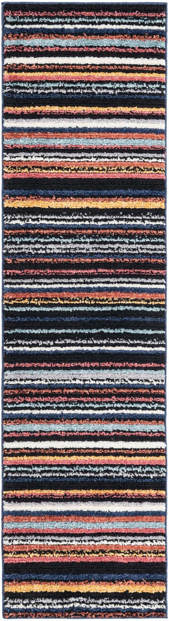 Multicolor 2' x 7' 10 Tagine Runner Area Rug Durable 100% Polyester Modern Unique Easy Clean Carpet for Indoor Home Decor for Sale at Rug Engine