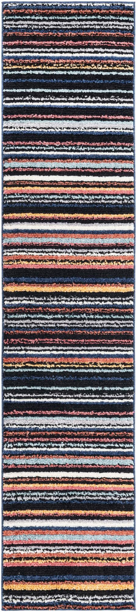 Multicolor 2' x 10' Tagine Runner Area Rug Durable 100% Polyester Modern Unique Easy Clean Carpet for Indoor Home Decor for Sale at Rug Engine