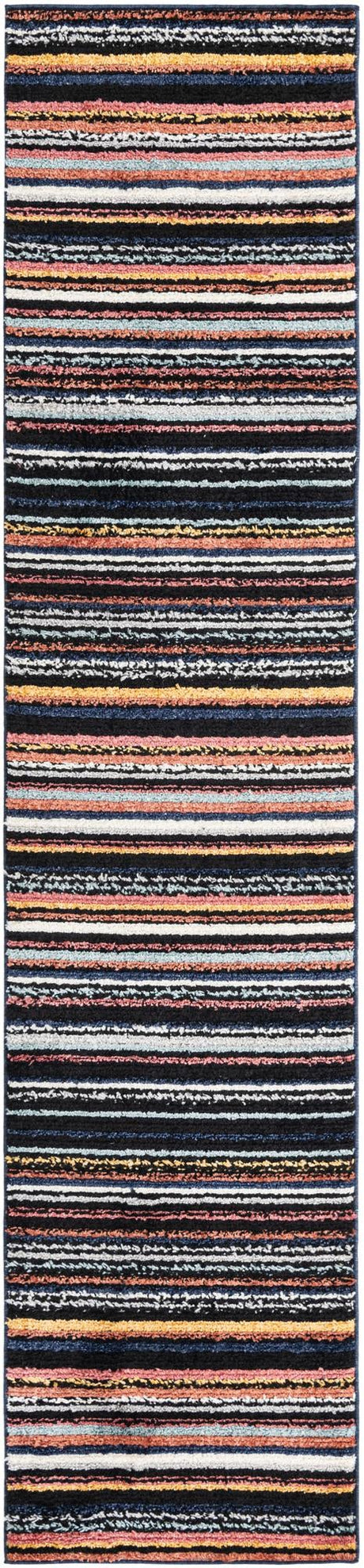 Multicolor 2' 7 x 12' Tagine Runner Area Rug Durable 100% Polyester Modern Unique Easy Clean Carpet for Indoor Home Decor for Sale at Rug Engine