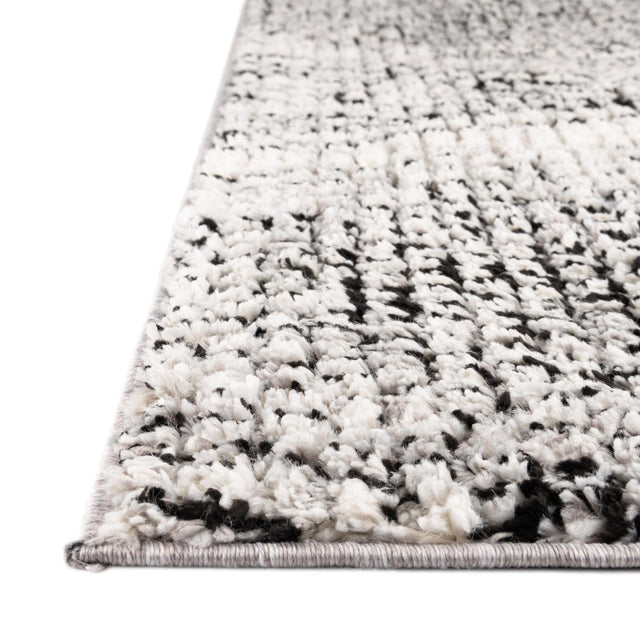 Black and White 5' 3 x 5' 3 Tagine Octagon Area Rug Durable 100% Polyester Modern Unique Easy Clean Carpet for Indoor Home Decor for Sale at Rug Engine