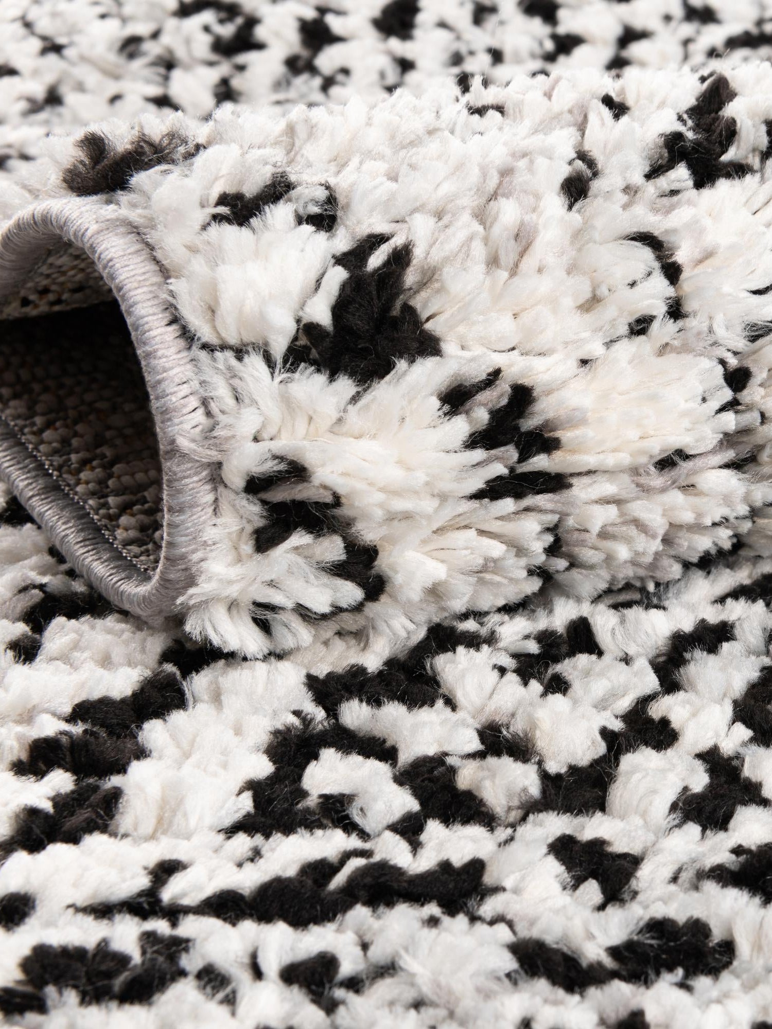 Black and White 2' x 7' 10 Tagine Runner Area Rug Durable 100% Polyester Modern Unique Easy Clean Carpet for Indoor Home Decor for Sale at Rug Engine