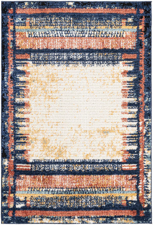 Multicolor 4' x 6' Tagine Rectangle Area Rug Durable 100% Polyester Modern Unique Easy Clean Carpet for Indoor Home Decor for Sale at Rug Engine