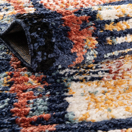 Multicolor 7' 10 x 7' 10 Tagine Octagon Area Rug Durable 100% Polyester Modern Unique Easy Clean Carpet for Indoor Home Decor for Sale at Rug Engine