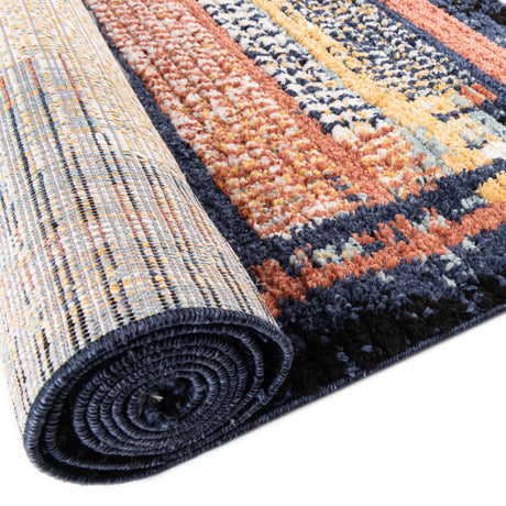 Multicolor 5' 3 x 5' 3 Tagine Octagon Area Rug Durable 100% Polyester Modern Unique Easy Clean Carpet for Indoor Home Decor for Sale at Rug Engine