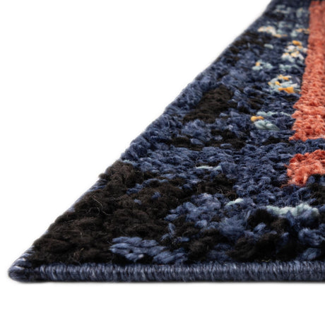 Multicolor 2' x 5' Tagine Runner Area Rug Durable 100% Polyester Modern Unique Easy Clean Carpet for Indoor Home Decor for Sale at Rug Engine