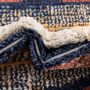 Multicolor 2' 7 x 12' Tagine Runner Area Rug Durable 100% Polyester Modern Unique Easy Clean Carpet for Indoor Home Decor for Sale at Rug Engine