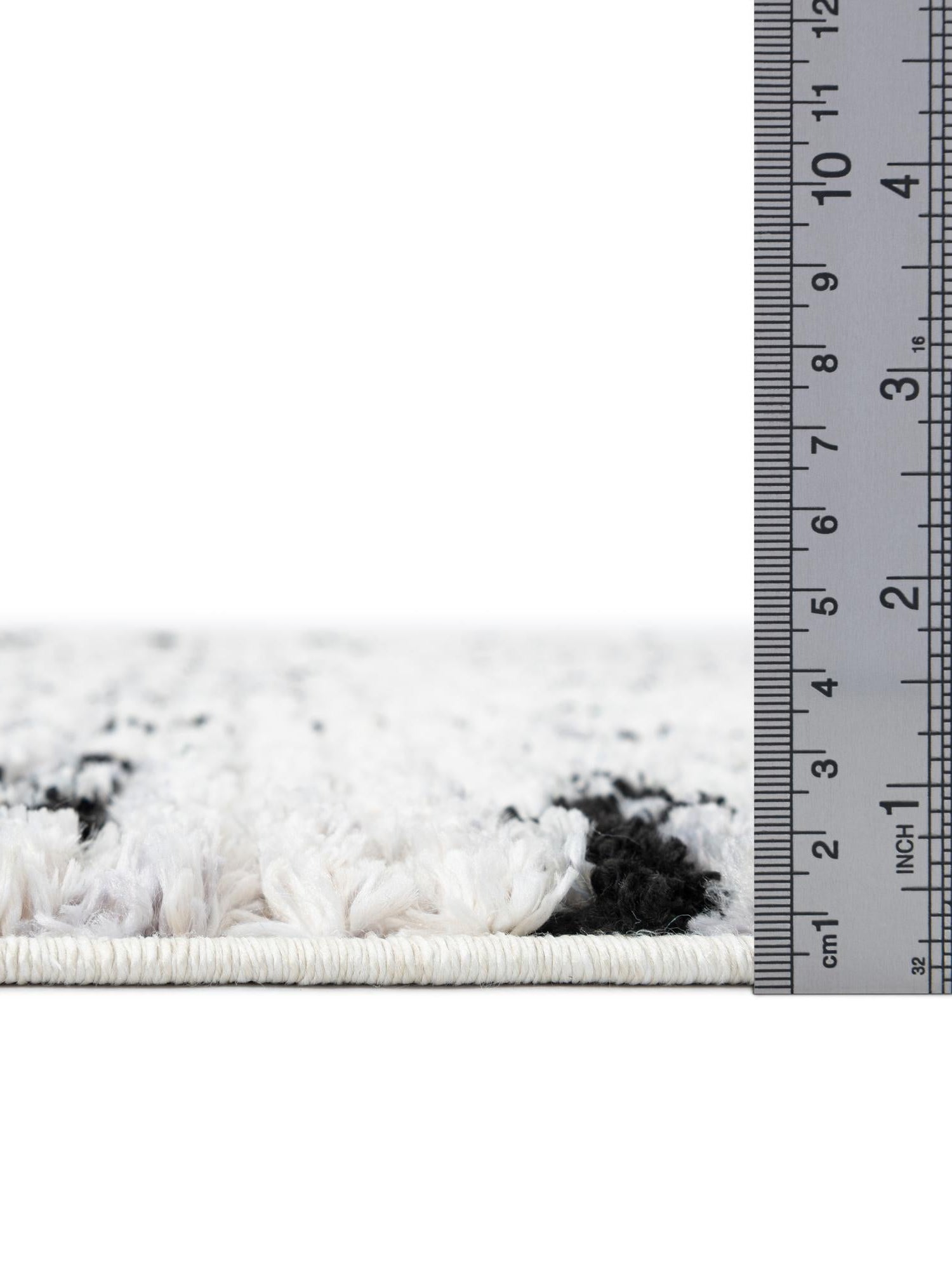 Black and White 7' 10 x 7' 10 Tagine Octagon Area Rug Durable 100% Polyester Modern Unique Easy Clean Carpet for Indoor Home Decor for Sale at Rug Engine