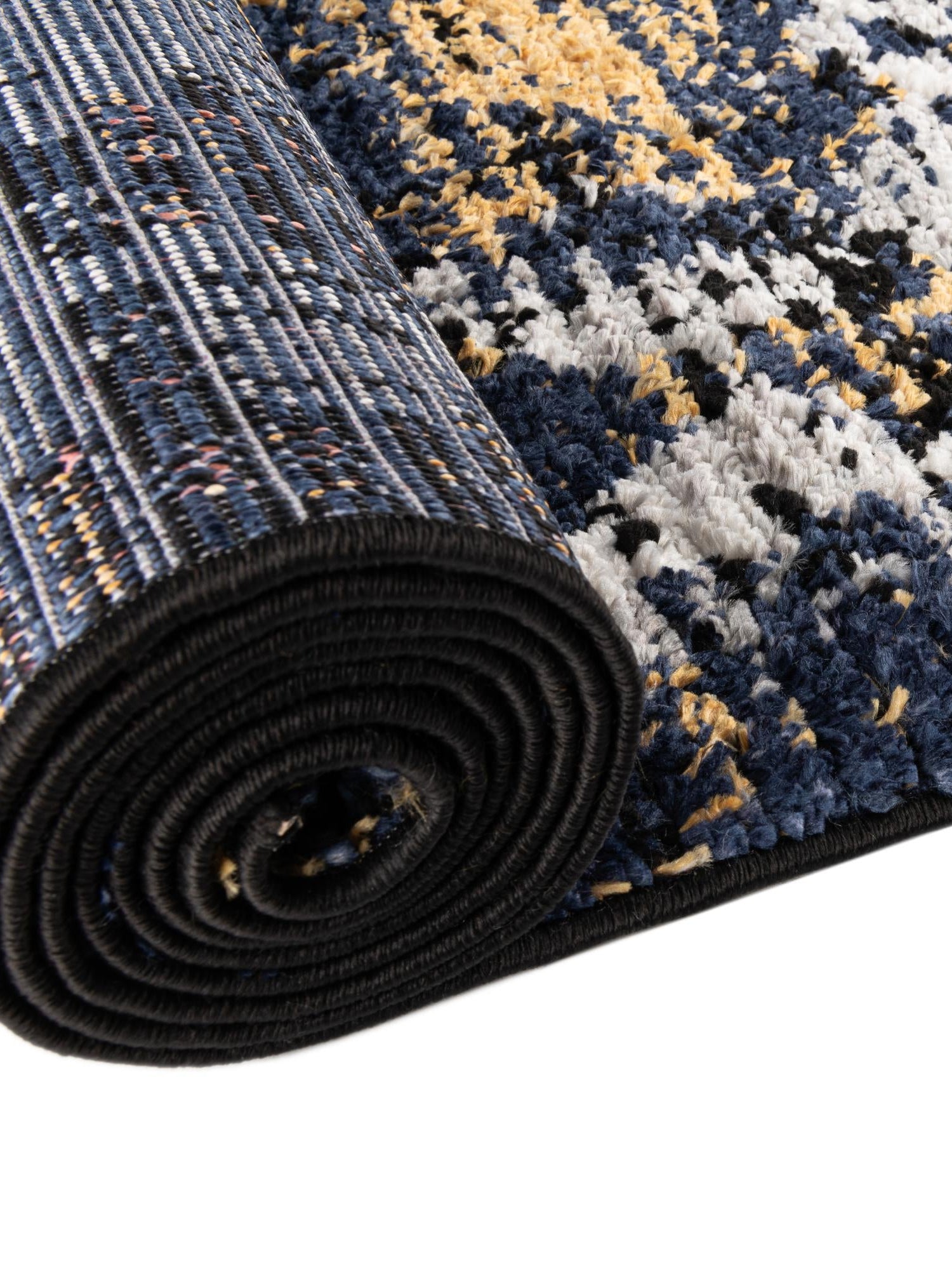 Blue 3' 3 x 5' 3 Tagine Rectangle Area Rug Durable 100% Polyester Modern Unique Easy Clean Carpet for Indoor Home Decor for Sale at Rug Engine
