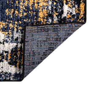 Blue 7' 10 x 7' 10 Tagine Octagon Area Rug Durable 100% Polyester Modern Unique Easy Clean Carpet for Indoor Home Decor for Sale at Rug Engine