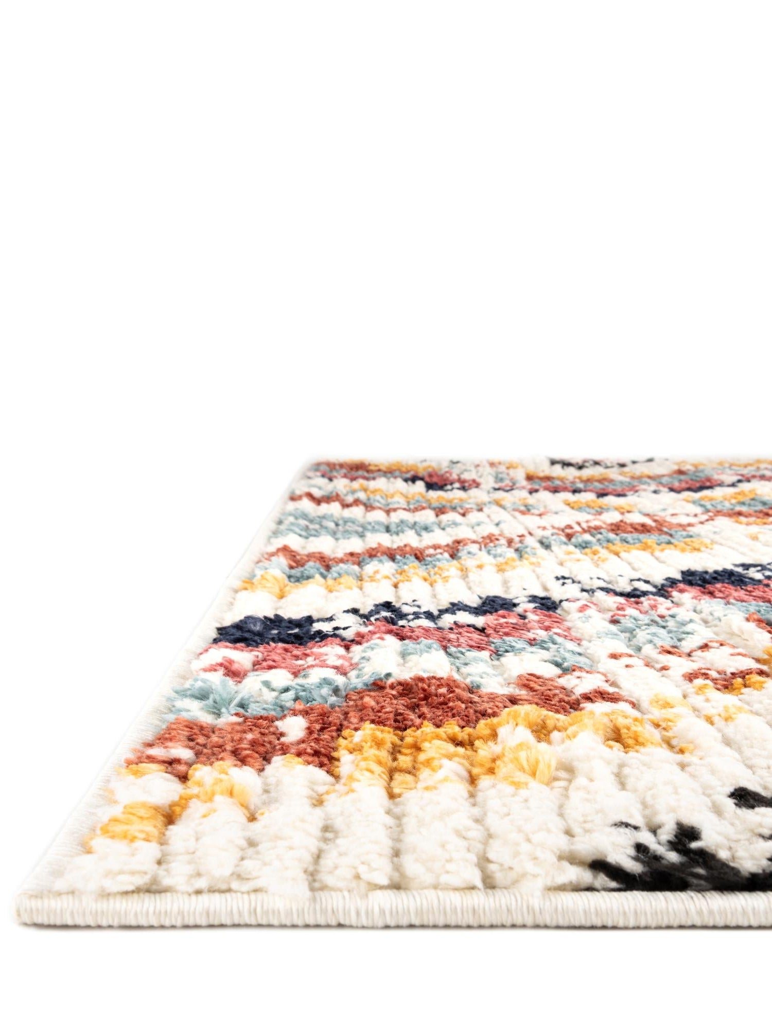 Ivory 3' 3 x 5' 3 Tagine Rectangle Area Rug Durable 100% Polyester Modern Unique Easy Clean Carpet for Indoor Home Decor for Sale at Rug Engine