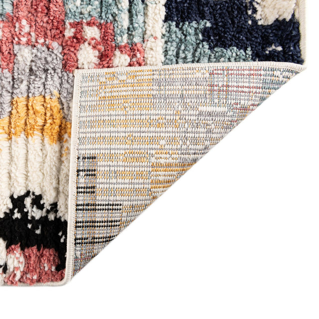 Ivory 2' x 3' Tagine Rectangle Area Rug Durable 100% Polyester Modern Unique Easy Clean Carpet for Indoor Home Decor for Sale at Rug Engine