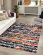 Multicolor 9' x 12' Tagine Rectangle Area Rug Durable 100% Polyester Modern Unique Easy Clean Carpet for Indoor Home Decor for Sale at Rug Engine