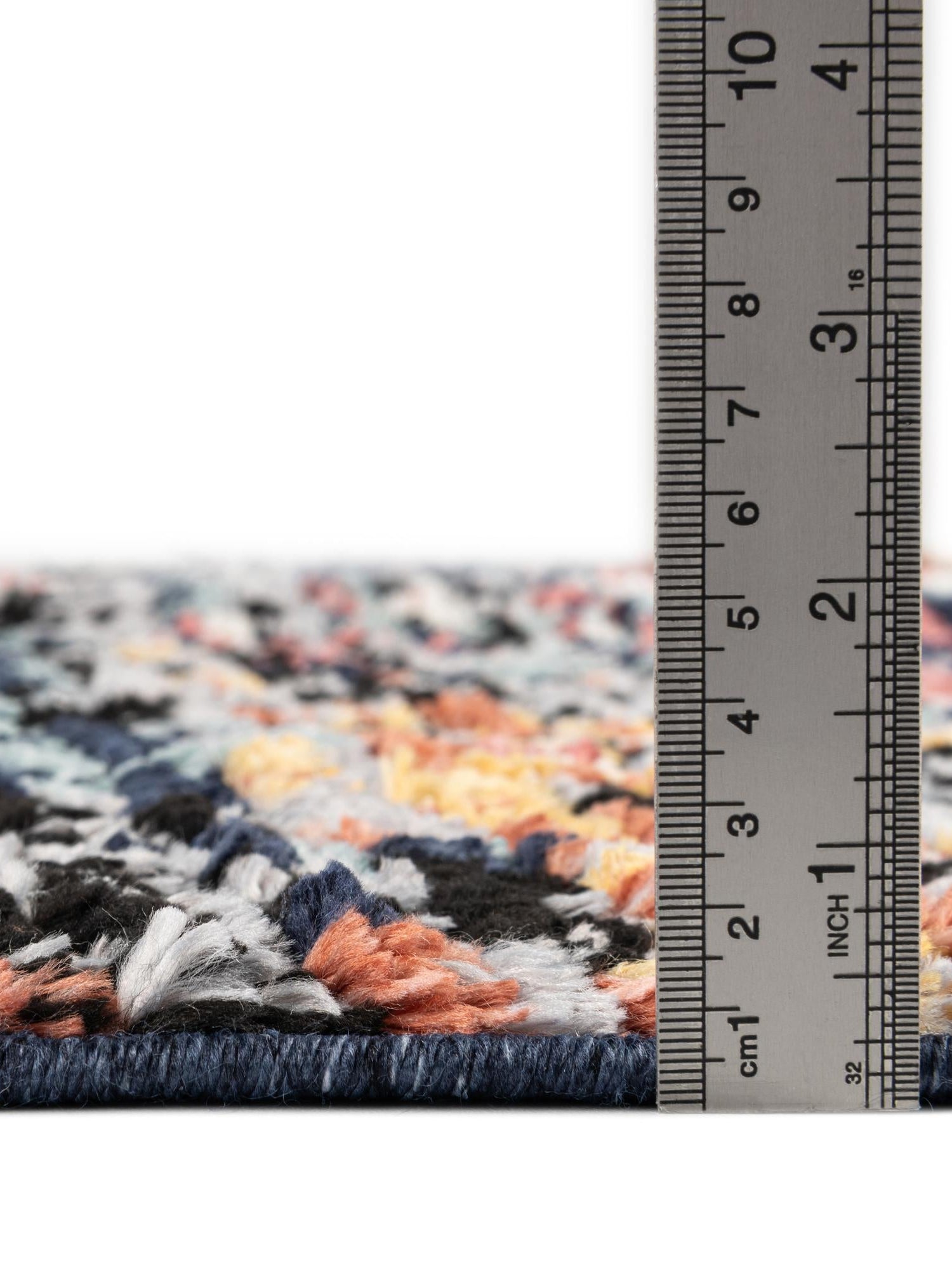 Multicolor 4' x 6' Tagine Rectangle Area Rug Durable 100% Polyester Modern Unique Easy Clean Carpet for Indoor Home Decor for Sale at Rug Engine
