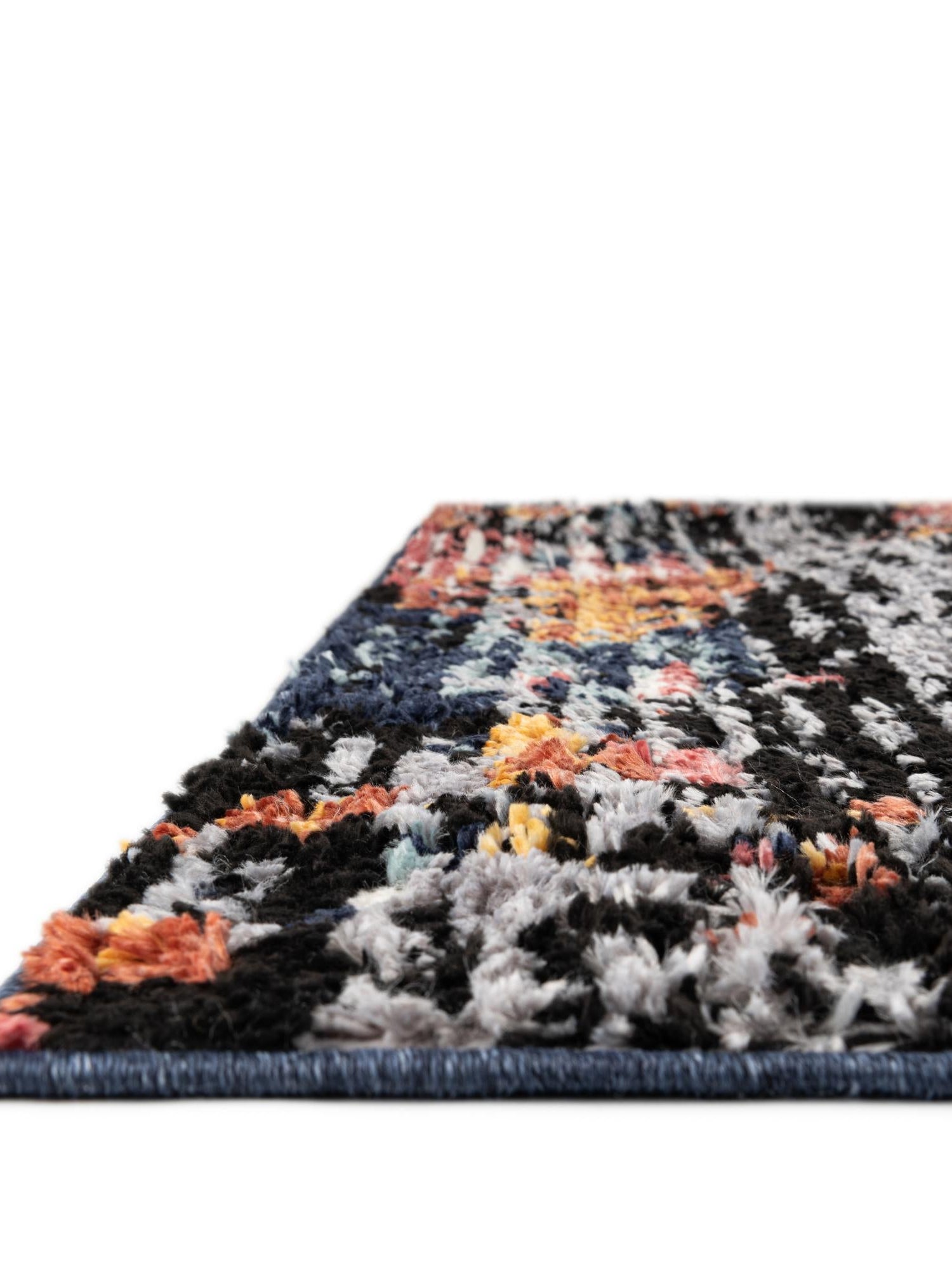 Multicolor 2' x 10' Tagine Runner Area Rug Durable 100% Polyester Modern Unique Easy Clean Carpet for Indoor Home Decor for Sale at Rug Engine