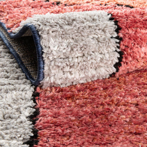 Multicolor 2' x 5' Tagine Runner Area Rug Durable 100% Polyester Modern Unique Easy Clean Carpet for Indoor Home Decor for Sale at Rug Engine
