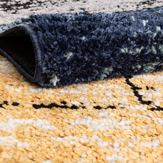 Multicolor 5' 3 x 5' 3 Tagine Octagon Area Rug Durable 100% Polyester Modern Unique Easy Clean Carpet for Indoor Home Decor for Sale at Rug Engine