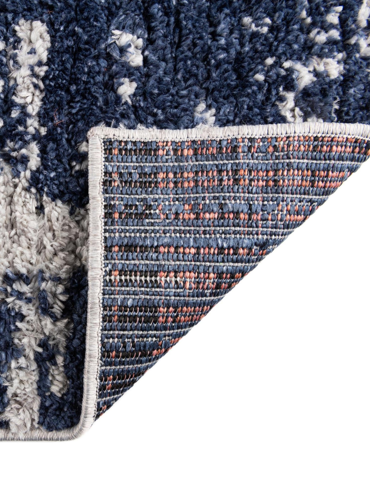 Blue 7' 10 x 7' 10 Tagine Octagon Area Rug Durable 100% Polyester Modern Unique Easy Clean Carpet for Indoor Home Decor for Sale at Rug Engine